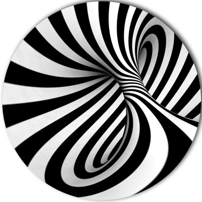 " Spiral Black N "