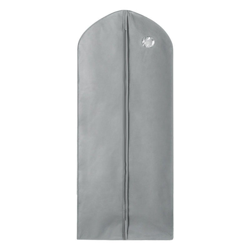Sac à vêtements Merlino, Gris, H 50,39 po x l 23,62 po x P 0,2 po