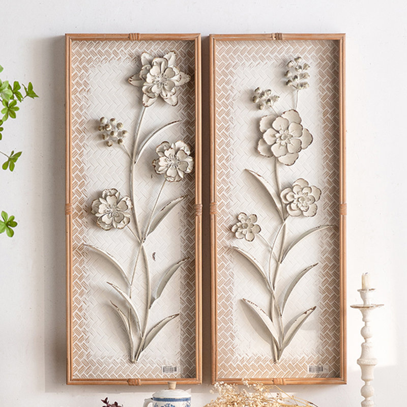 Retro Iron Solid Wood Wall Decor