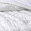 Édredon 5 pièces en microfibre grand blanc-120258282
