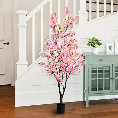 Artificial Cherry Blossom Tree in Pot