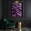 «Abstract Landscape 70», toile mauve-137063402