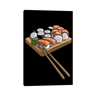 Sushi Nice by Alberto Perez - Wrapped Canvas Print