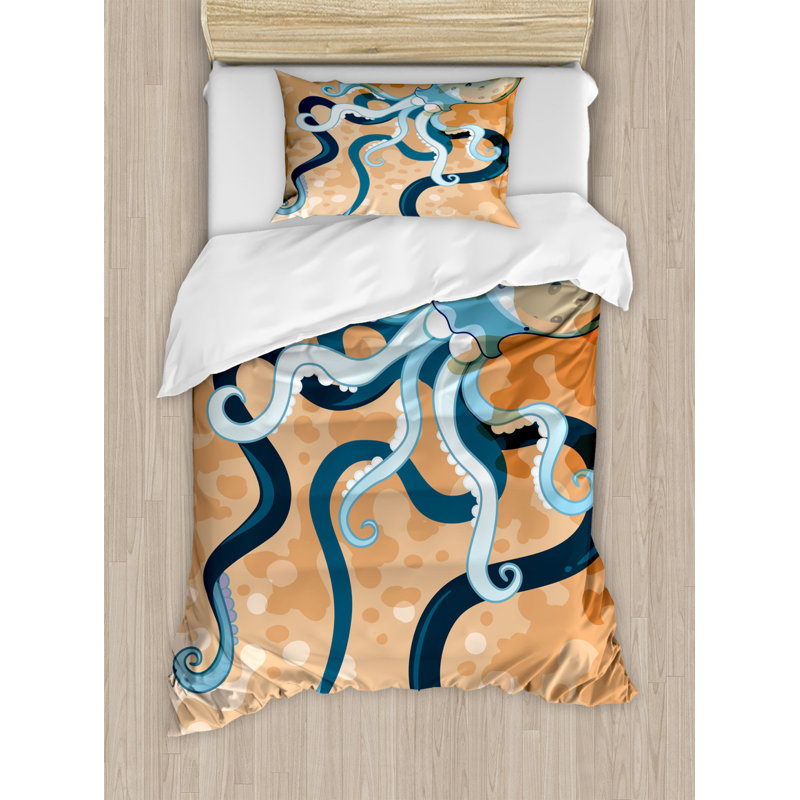 Coastal Polyester Duvet Cover