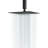 12 Inch Square Rain Shower Head High Flow Rainfall Shower Head Waterfall Bathroom Shower Head-100334681