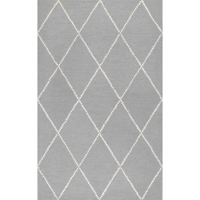 Arriola Rectangle Moroccan Handmade Wool Rug