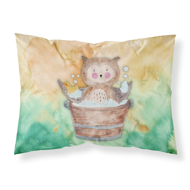 Taie d’oreiller de bain hibou
