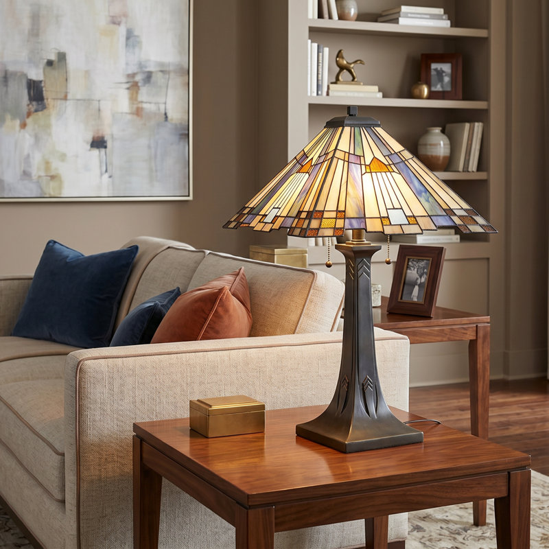Lampe de table noire 25 po Inglenook