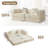 Boneless Two-Seater Modular sofa Bed-1412421882