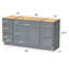 Base de meuble-lavabo simple 60 po seulement-95069379