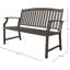 Trendarius Aluminum Garden Bench-922139568