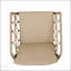 Fauteuil club d'extérieur en rotin tissé BRUCE BOHO-INSPIRED avec coussins résistants à l'eau et rotin en polyéthylène durable