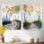 White Floater Framed