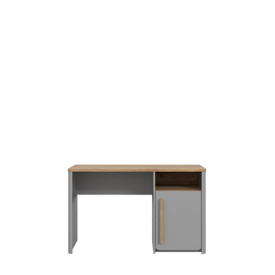 Phineas Commercial Use 120Cm W Rectangle Computer Desk with Cabinet