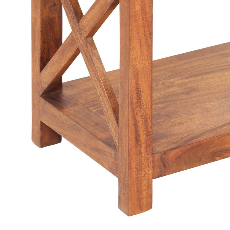 Tunnel 180cm H x 100cm W Solid Wood Etagere Bookcase