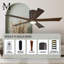Irene Flushmount Light Kit 5 Blade LED Ceiling Fan-400726662-327028477-326228170