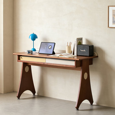 Retro Household High Quality Boxwood Writing Desk