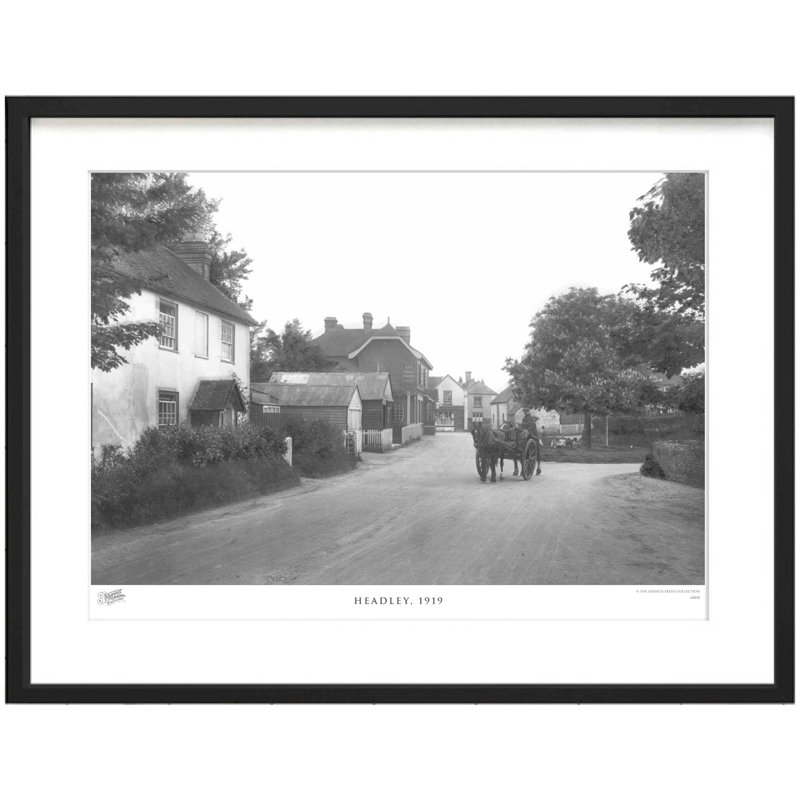 Headley, 1919 by Francis Frith - Single Picture Frame Print, 60cm H x 80cm W x 2.3cm D