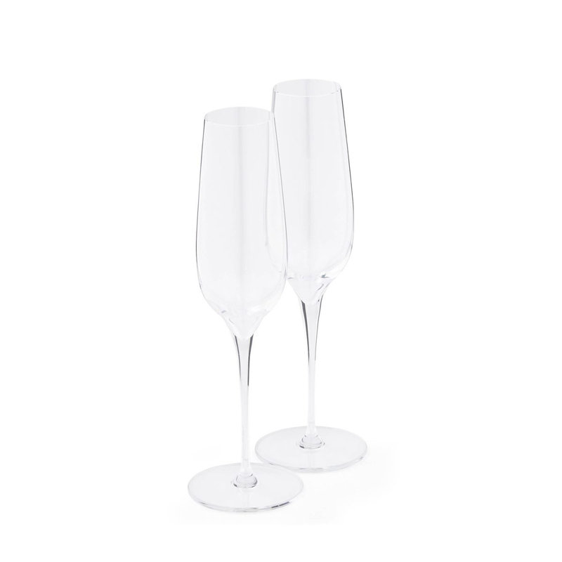Nambe Vie Champagne Flutes