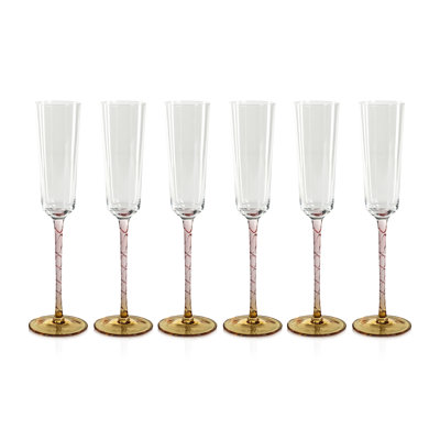 Sachi 6.09oz. Flute Set