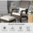 Patio Wicker Adirondack Chair with Ottoman-961625646
