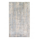 Ceonna Silk Area Rug in Gray