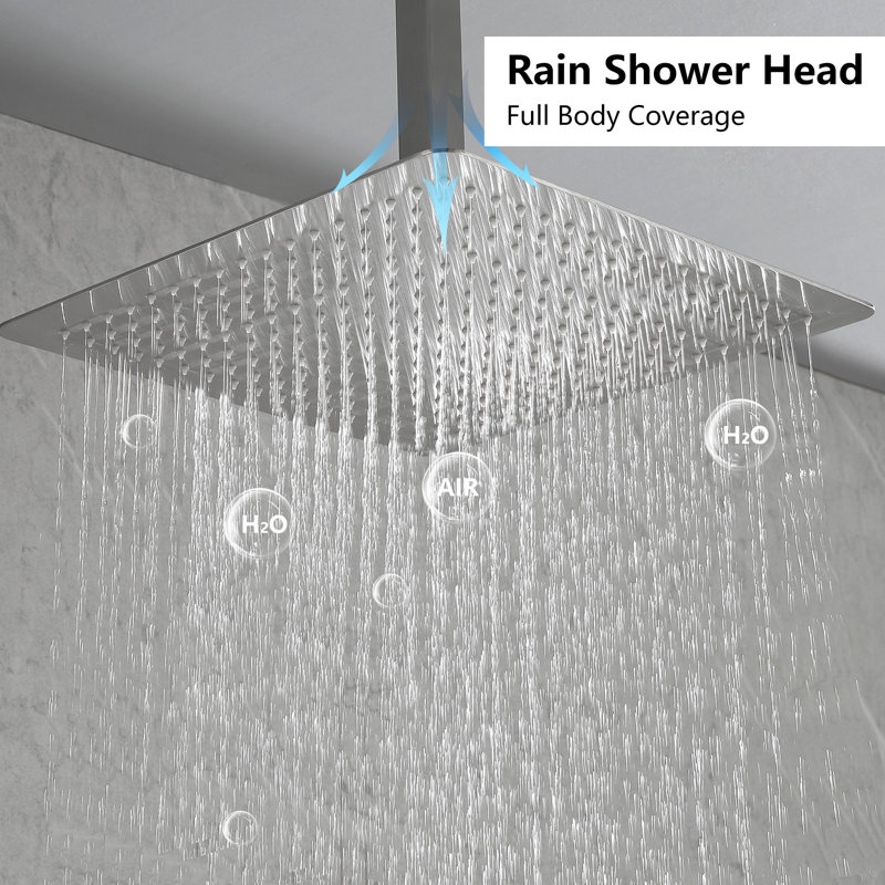 Shower System, Brushed Nickel