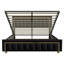 Dekker Luxury Velvet Ottoman Storage Bed with Gold Trim-456115802-456115804