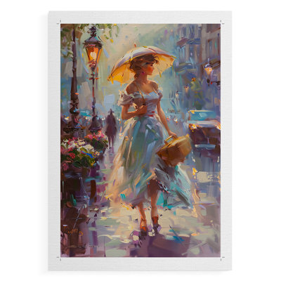 WOMEN Series DCCCXCIX  -Premium Canvas Print Only - NOT FRAMED -Ready to Hang