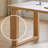 Burlywood Rectangular Solid Wood Writing desk-47281155