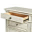 Highland Park - Table de chevet avec USB - Blanc cathédrale