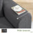 Modern L-Shaped Modular Sectional Couches for Living Room with Deep Seat-1645505995