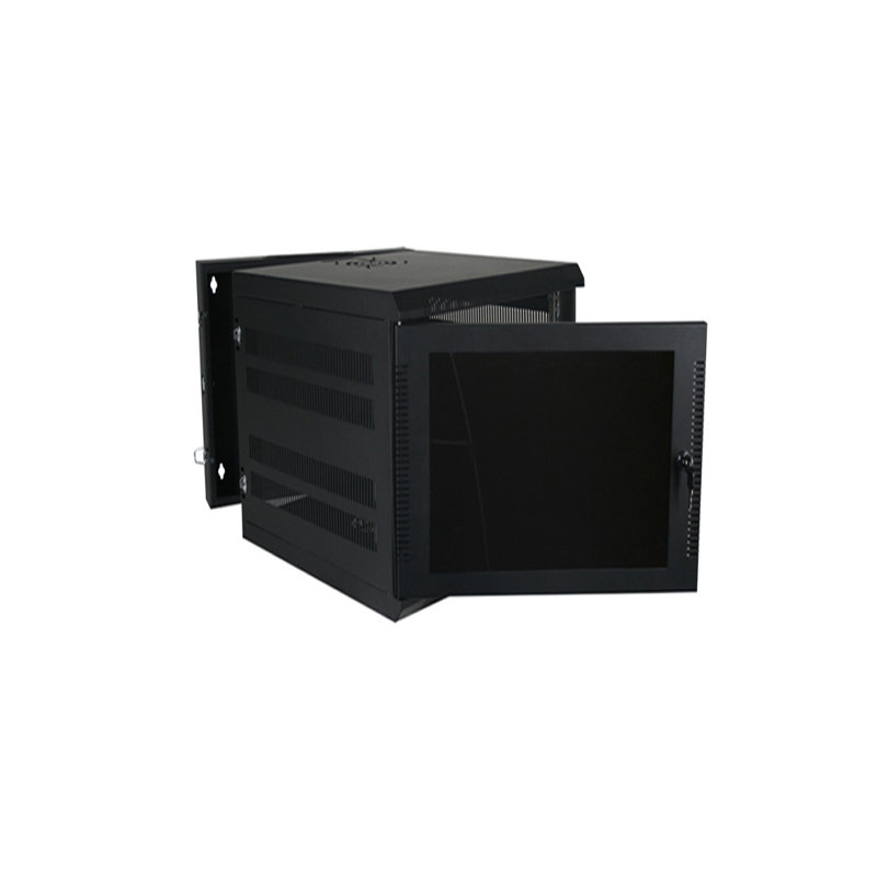 Quest Manufacturing Single Screen Cabinet System, Black, 7RU