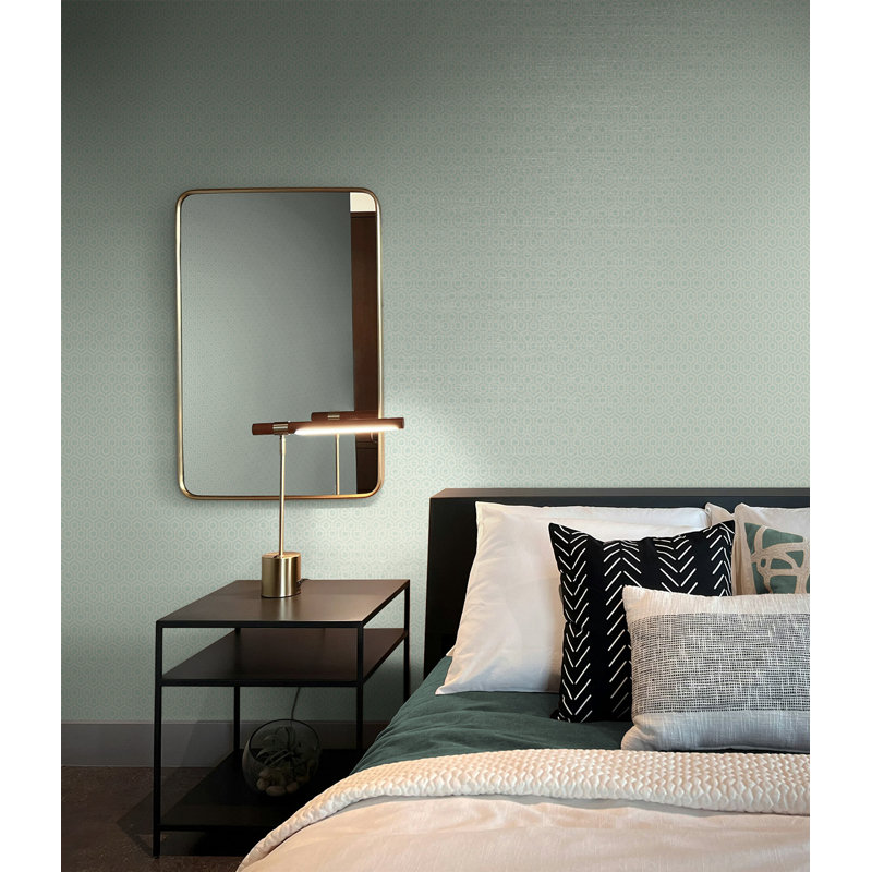 Papier peint non tissé Seabrook Designs Waverly, Bleu ciel