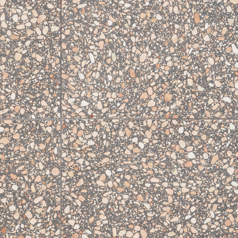 Brezza Terrazzo 23.62 in. x 23.62 in. Honed Terrazzo Floor and Wall Tile (3.87 Sq. Ft. / Each), Rina