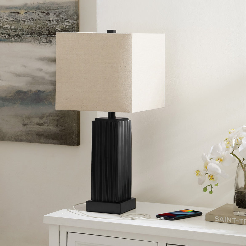 Park 24 Inch Table Lamp with USB Port