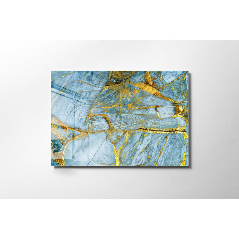 Peinture décorative en verre trempé, H 39,4 po x l 27,6 po x P 1 po