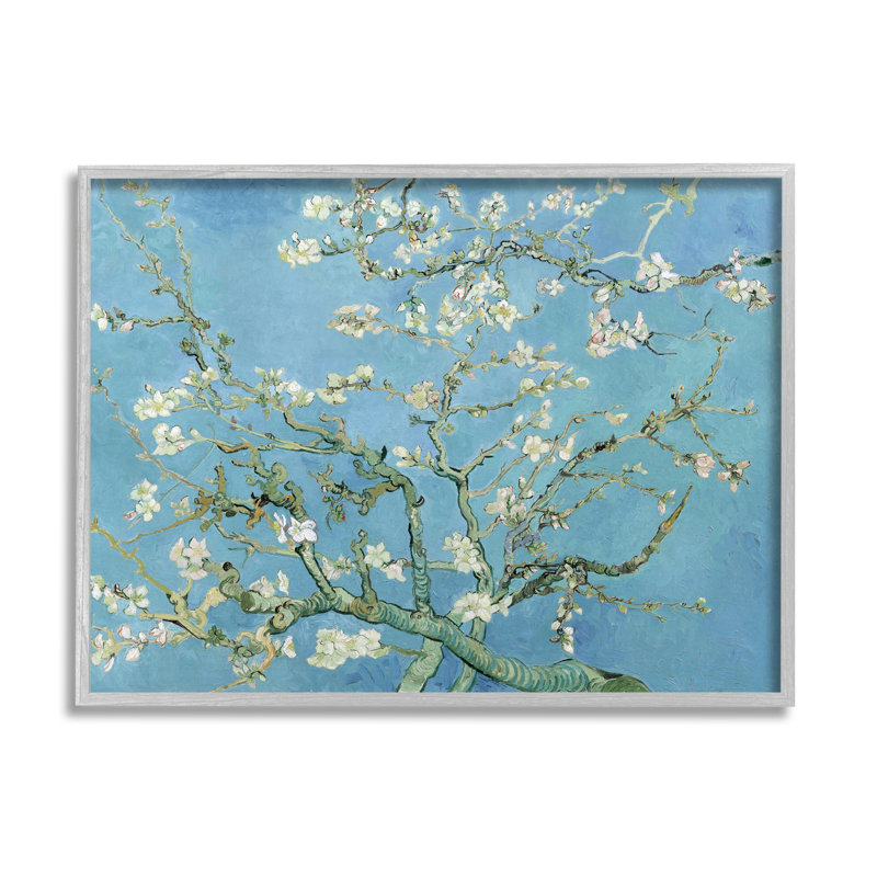 «Almond Blossoms» par Vincent Van Gogh, H 11 po x l 14 po x P 1,5 po, Estampe numérique Farmhouse