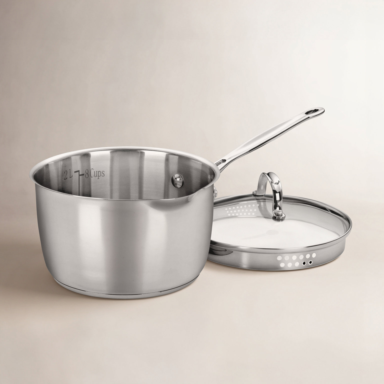 Cuisinart Chef's Classic Stainless Saucepan, 3 Qt.