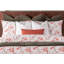 Ensemble de housse de couette en microfibre rouge / blanc Tree Blossom-78604374