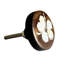 Botanical Flower Hibiscus 1.7" Round Knob Multipack