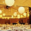Lanternes en papier blanc - Grandes décorations chinoises / japonaises pour la maison, la fête et le mariage-42245332