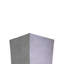 IDEALIST Ribbed Light Concrete Garden Tall Planter, Outdoor Plant Pot with Tapered Shape-900550931-900550929