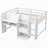 Low Loft Bed with Built-in Desk-27037366