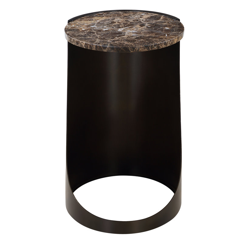 Christie Modern Metal Side Table