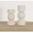 9.8 " Stone Pillar with Candle Included