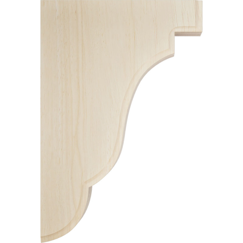 Support en bois d'hévéa l 1 3/4 po x P 5 po x H 7 1/2 po, Hévéa, 1,75 po X P 5 po X P 7,5 po H