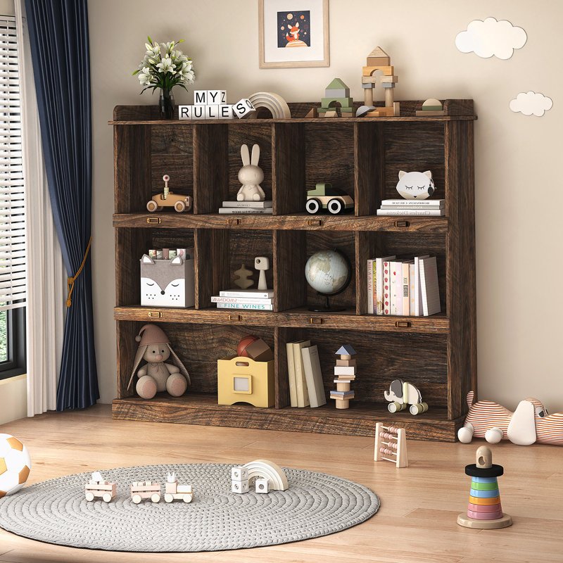 10-Shelf Bookcase, Espresso