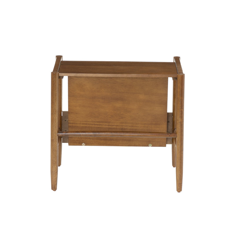 Flanagan Walnut Magazine Rack