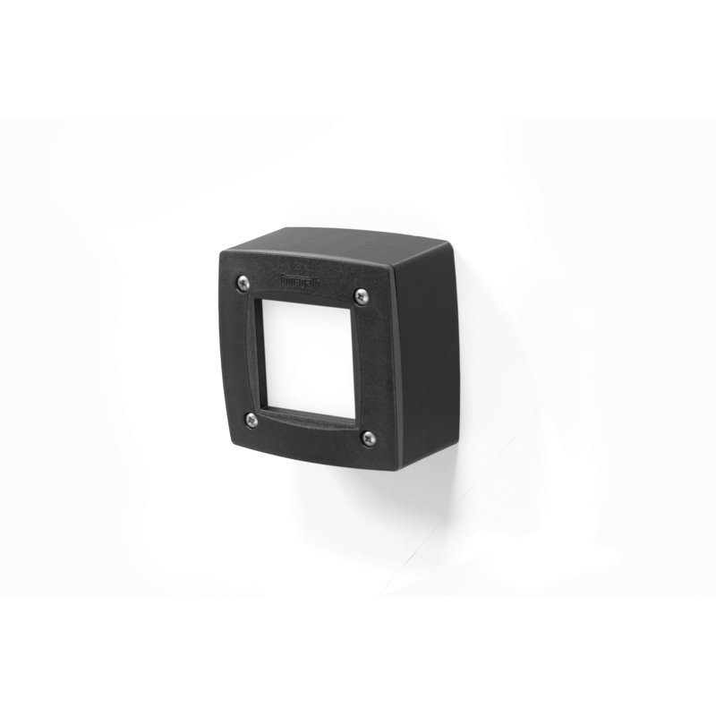 Elsaid Outdoor Flush Mount, Black